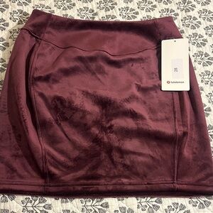 Lululemon Scuba HR Mini Skirt Velvet